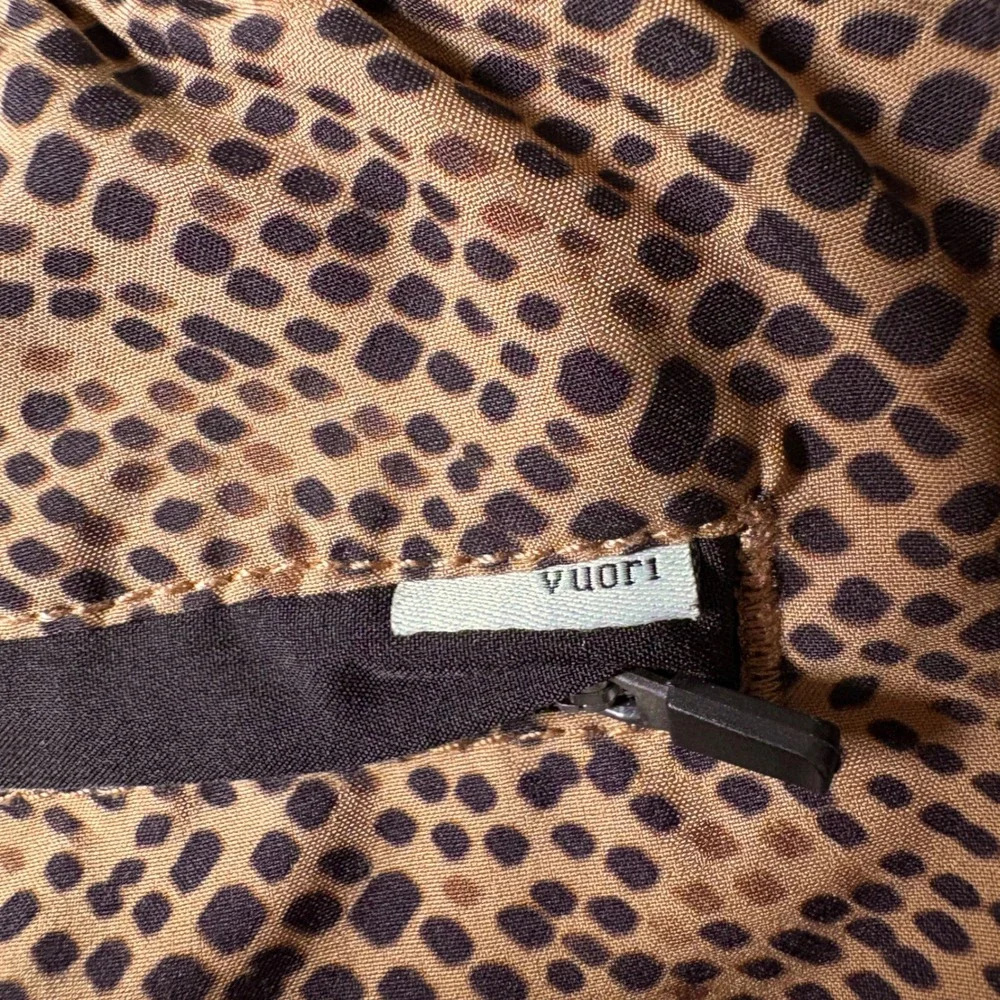 Vuori Cruise Boardshorts XL Mens Brown Cheetah Animal Print Swim Trunks V330